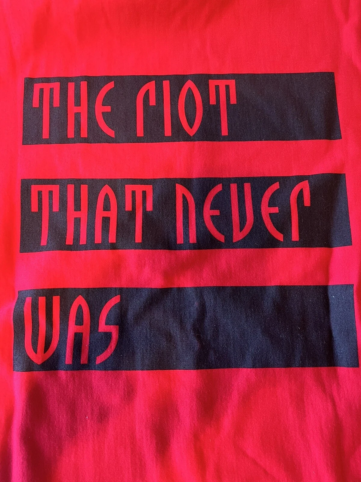 Felpa con cappuccio Supreme Large Riot Taglia L