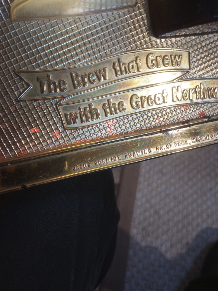 SCHMIDT'S OF PHILADELPHIA BEER LIGHTED SIGN With Bubbling Glass Working