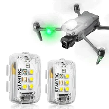 2PCS Drone Strobe Lights Anti-Collision Light For FAA DJI Drone Night Flying