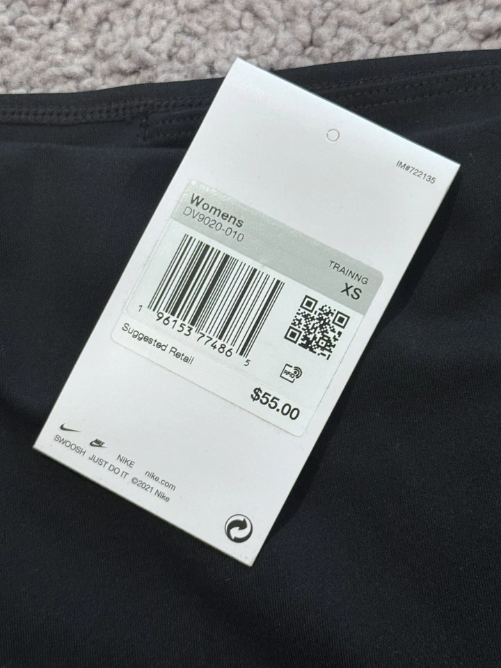 Новый с Ярлыками Nike женщин туго подходит высоты йоги 7/8 леггинсы черный размер XS (DV9020-010) - Изображение 4 из 4