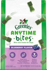 Greenies Anytime Bites Dog Treats, all flavors and sizes