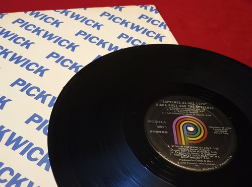 THE SUPREMES LP 33RPM LIVE AT THE COPA excellent - Picture 3 of 4