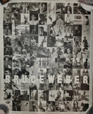 BRUCE WEBER 特大ポスター額付き BRUCE WEBER 特大ポスター額付き