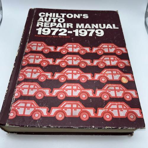 1979 CHILTON'S AUTO REPAIR MANUAL 1972-1979 AMC BUICK PONTIAC FORD 6914