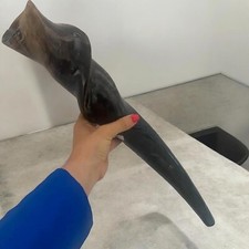 Polished Eland Horn Shofar 20'' Polished Eland Kosher Shofar Horn  40-45cm 