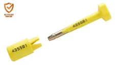 Bolt Seal High Security Yellow for Cargo Containers & Truck Trailers 100 pk