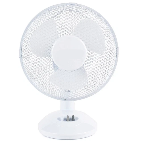 Portable Desk Fan, 9 inch Oscillating Desktop Fan 9'' Rotating Bedside Fan Home