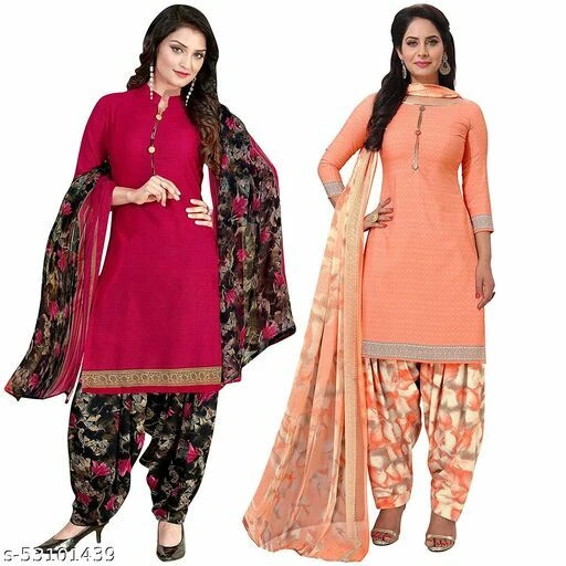 Cotton dupatta dress clearance material