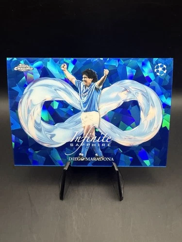 Topps Chrome Sapphire 2026 Infinite Sapphire DIEGO MARADONA - CASE HIT 🔥 MINT