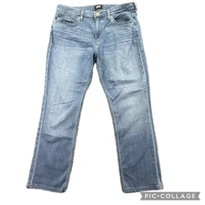 PAIGE Federal Aronson DNM697 Men's Light Wash Denim Jeans Size 35