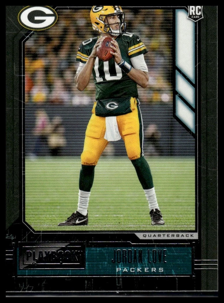 2020 Panini Playbook #104 Jordan Love Rookie