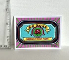 ACEO Original Painting  Sardine Tin “ La Rose”  Pop Art Vintage Mini Signed