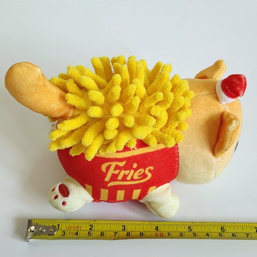 Aphmau MeeMeow French Fries Kitty Cat Plush Stuffed Animal Toy 6” Red Yellow - Imagen 11 de 12