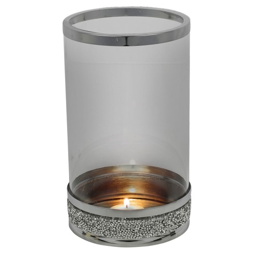 Bougie chauffe-plat en verre transparent support pilier base diamant décoration maison table de mariage - Photo 11/16