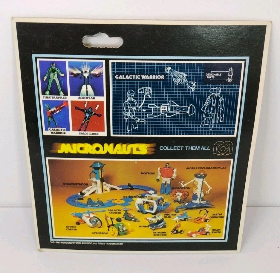 1976 Mego Micronauts Red Galactic Warrior Figure Broken Complete - Image 4 of 4