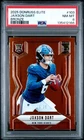2025 PANINI DONRUSS ELITE BRONZE #103 JAXSON DART 9/35 PSA 8