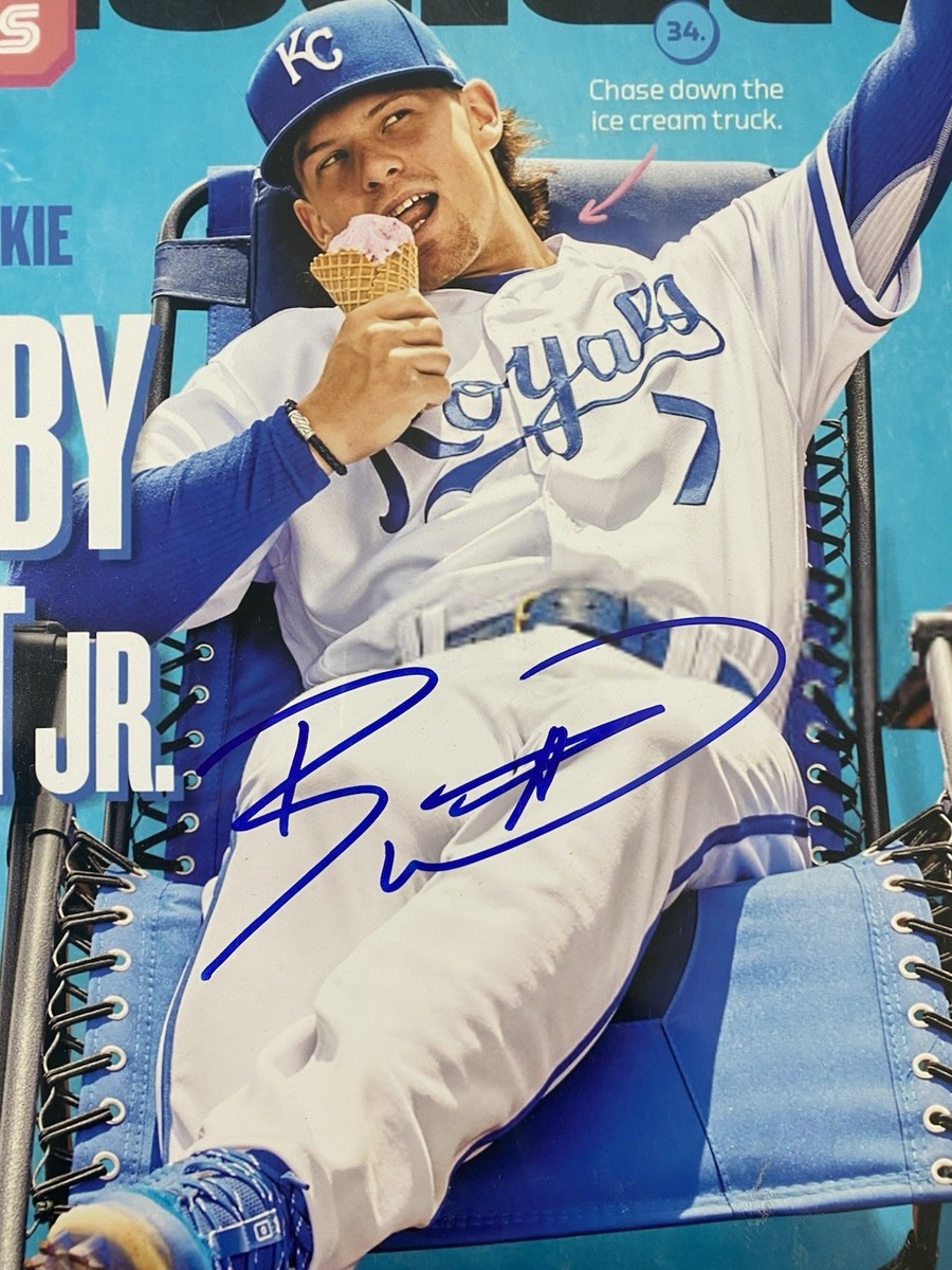 BOBBY WITT JR. AUTOGRAPH HUGE 16x20 SPORTS ILLUSTRATED FOR KIDS
