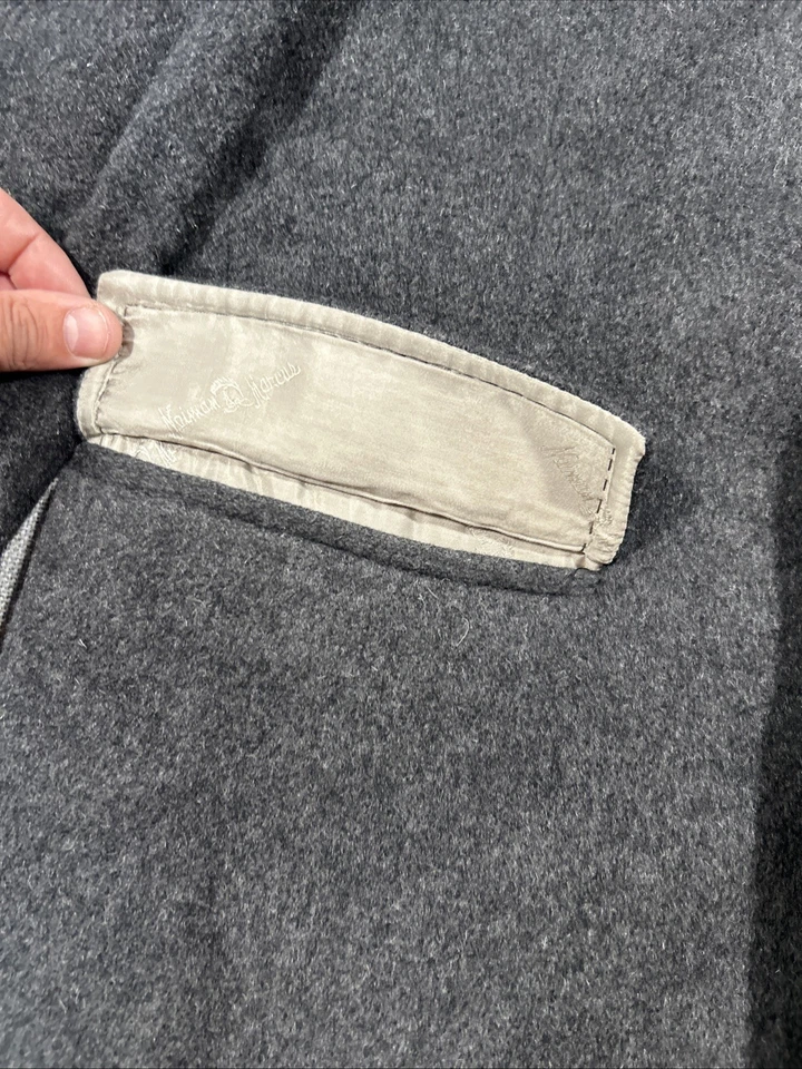 Vintage Neiman Marcus Men’s Coat Sz 42 100% Mongolian Cashmere Dhalishan USA - Image 4 of 4