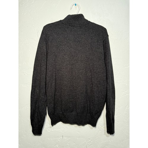Maglione Tricots San Raffaello quarto zip uomo grande preppy classico accogliente minimalista - Foto 5 di 8