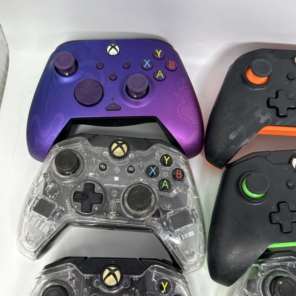 Lote de 20 mandos de juegos PDP mixtos para Xbox One - sin probar / para piezas Foto 2 de 4