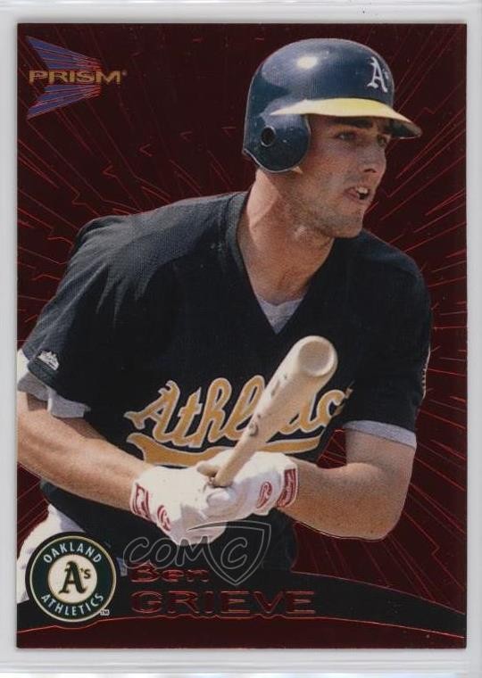 1999 Pacific Prism Red Ben Grieve #105 6m7