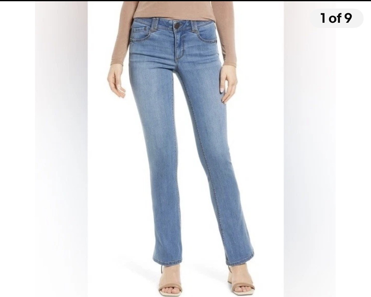 WIT & WISDOM ab'solution Itty Bitty Bootcut Jeans… - image 1