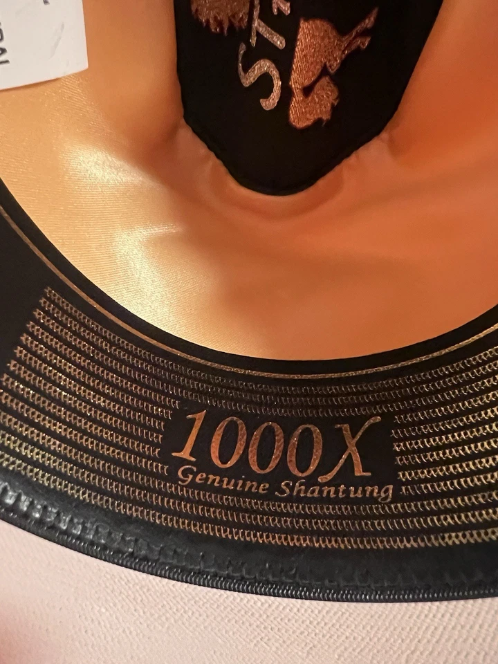 Sombrero de paja natural Stetson® STALLION 1000X ala de 4"  Foto 2 de 4