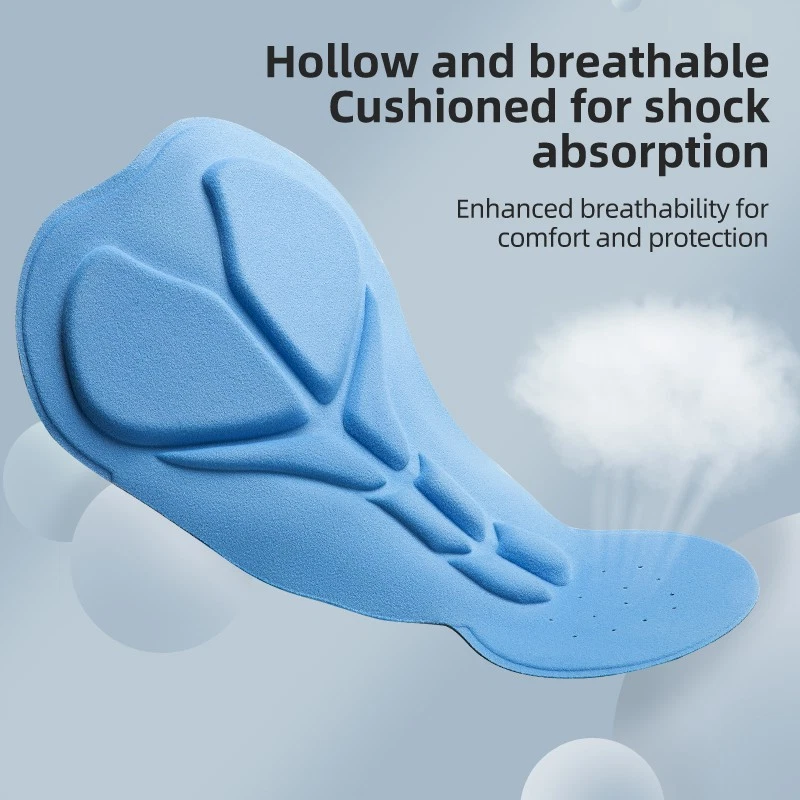 ROCKBROS Pantalones Cortos de Ciclismo Hombres Acolchados Pantalones Cortos de Bicicleta con Bolsillo Carretera MTB Bicicleta Ropa Interior Foto 3 de 4