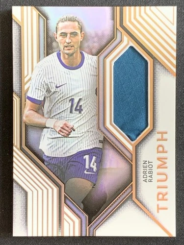 Adrien Rabiot 2025 Futera Platinum Triumph Jersey /19 #TR18