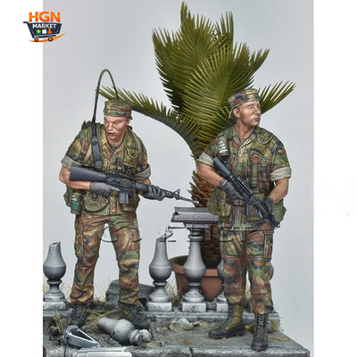 Resin Modell Figur, 1/35 USMC FAST Team, Soldat, GK, Militärmotiv, ungebaut