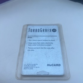 Darkwing Duck NEC Turbo Grafx 16 Hucard Game Complete In Box Tested & Working