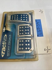 Toucan Ractive Sport Car Pedal Set TB502BL Aluminum Non-Slip Durable