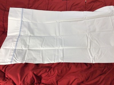 Ralph Lauren NEW Organic Cotton Palmer Percale KING 2 Pillow Cases Pale Sky Blue