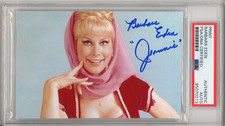 Barbara Eden SIGNED I Dream Of Jeannie TV Show Photograph PSA DNA COA Certified