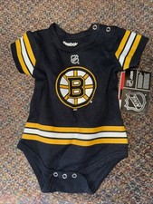 REEBOK NEWBORN BOSTON BRUINS 3/6 MONTHS CREEPER NWT B56