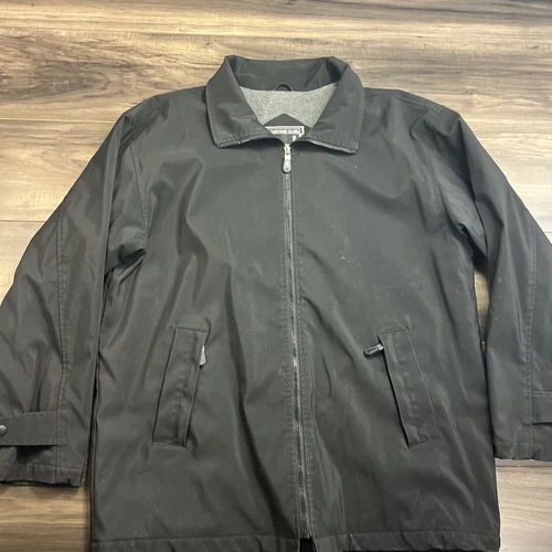 VETEMENTS Giacca uomo Mountain Club nera grande pioggia inverno escursionismo tasche casual outdoor