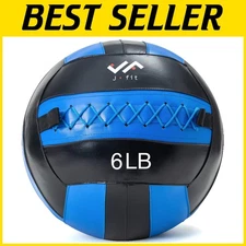 Durable Vinyl Coated 6 lb Medicine Ball