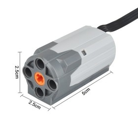 Gray 8883 M-Motor High Speed for LEGO Technic Durable Building Block Accessory