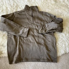 US Military Undershirt POLY Cold Weather Men's Large Thermal Layer Top