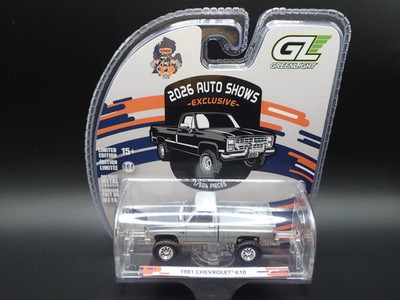 2026 GREENLIGHT RAW MACHINE 1981 CHEVY K10 PICKUP TRUCK SQUAREBODY CTC CHASE