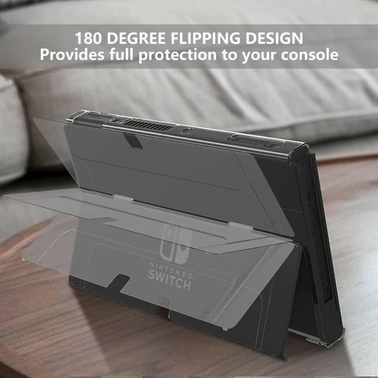 PC Hard Case For Nintendo Switch OLED Console Protective Shell Dock Cover - Image 4 of 4