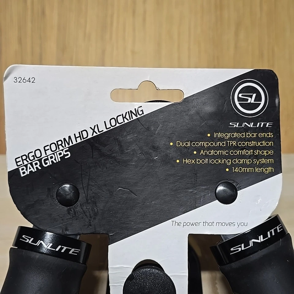 ВЕЛОСИПЕДНЫЕ РУЧКИ ERGO FORM PLUS 140 мм ЧЕРНЫЕ/СЕРЫЕ ДВОЙНАЯ БЛОКИРОВКА - Изображение 2 из 4