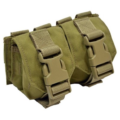 Frag Grenade Pouch Double, US ''Eagle Industries '' khaki