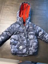 Nike Insulated Winter Camo Jacket With Hood Youth Small