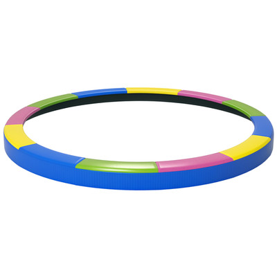 Soozier 14FT Trampoline Pad Spring Cover, Waterproof, Multi-color