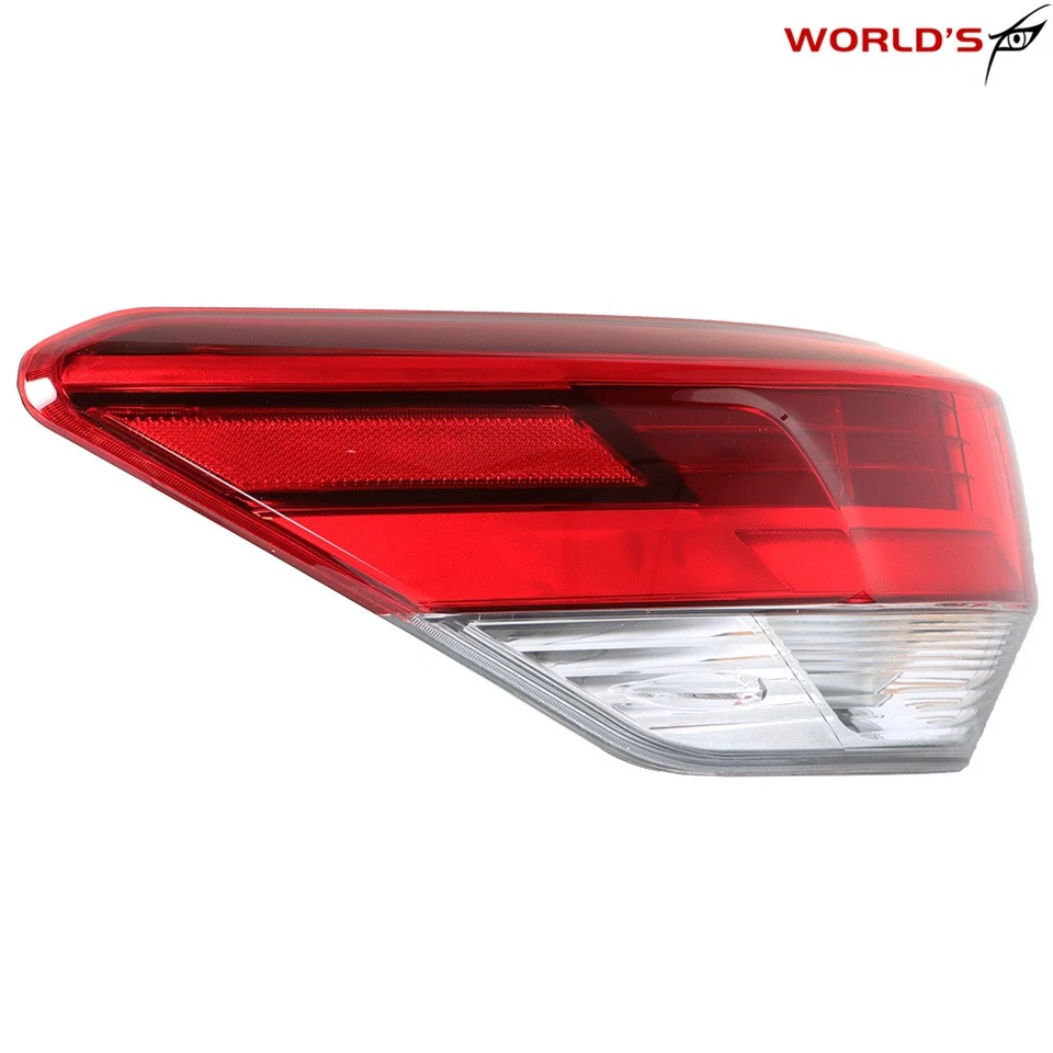 Conjunto de luz trasera izquierda para Toyota Highlander 2017-2019 lámpara exterior del lado del conductor Foto 3 de 4