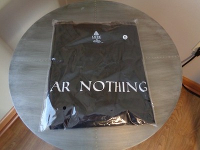 CORE NUTRITIONALS T Shirt XL NEW Black FEAR NOTHING New