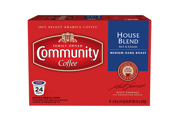 Community Coffee House Blend Coffee 24 to 144 Count Keurig K