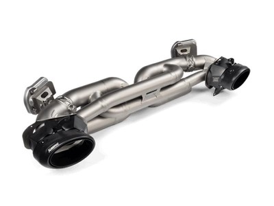 Akrapovic Fits 20-21 Porsche 911 Turbo/Turbo S (992) Tail Pipe Set (Titanium) -