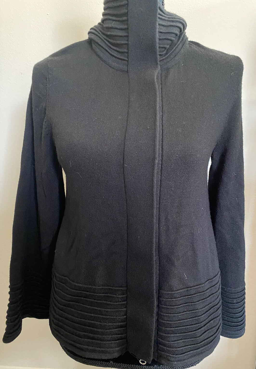 Cache Side Zip Jacket Wide Cuff Jacket Size Mediu… - image 1